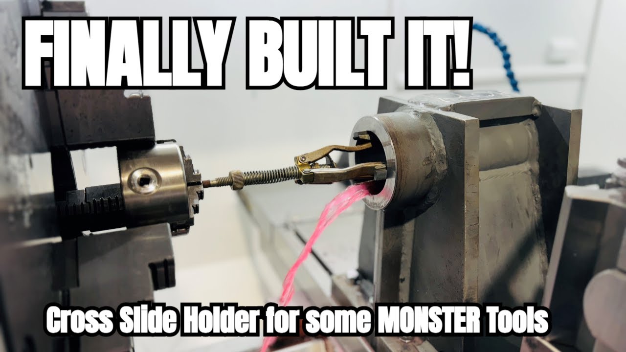 Cross Slide Boring Bar Holder (Shop Made Heavy Duty Lathe Upgrade!)