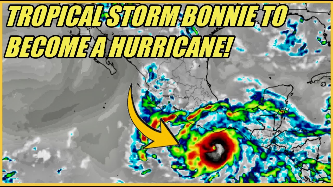 Tropical Storm Bonnie To Become a Hurricane! Brief Update