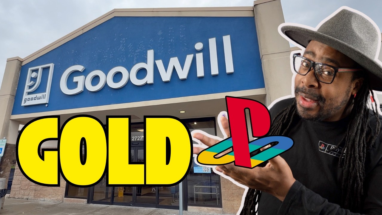 I Struck PlayStation GOLD at Goodwill!!