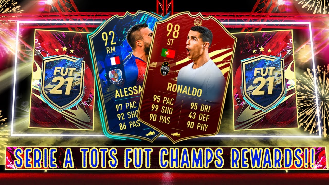 SERIE A TOTS FUT CHAMPS REWARDS!! FIFA 21 ULTIMATE TEAM!!