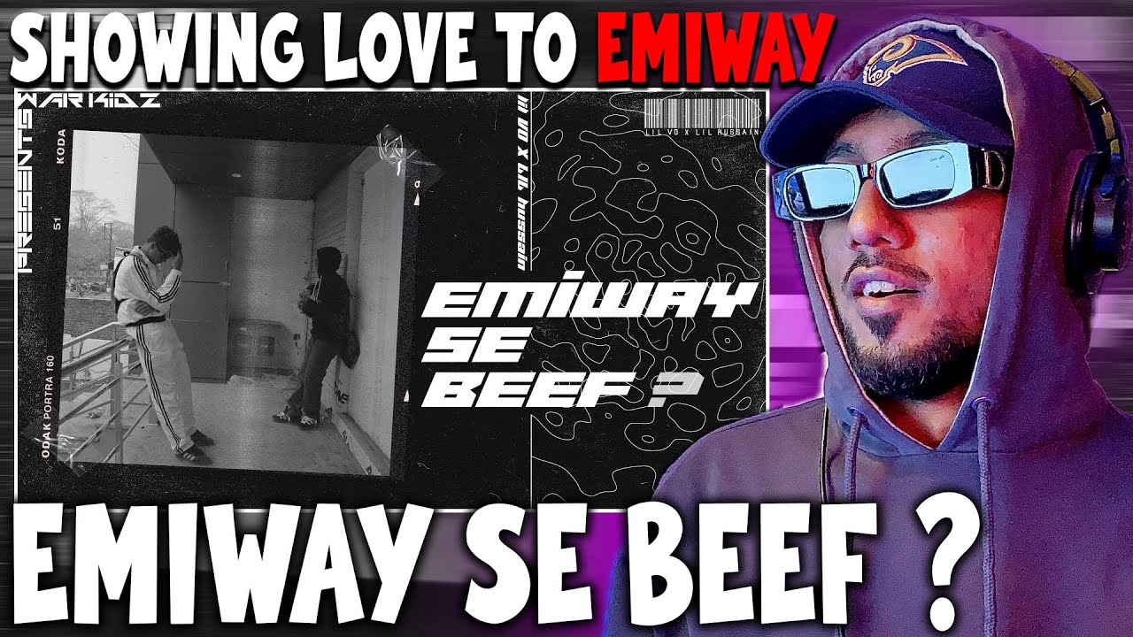 Pakistani Rapper Reacts to EMIWAY SE BEEF ? LIL HUSSAIN x LIL VO