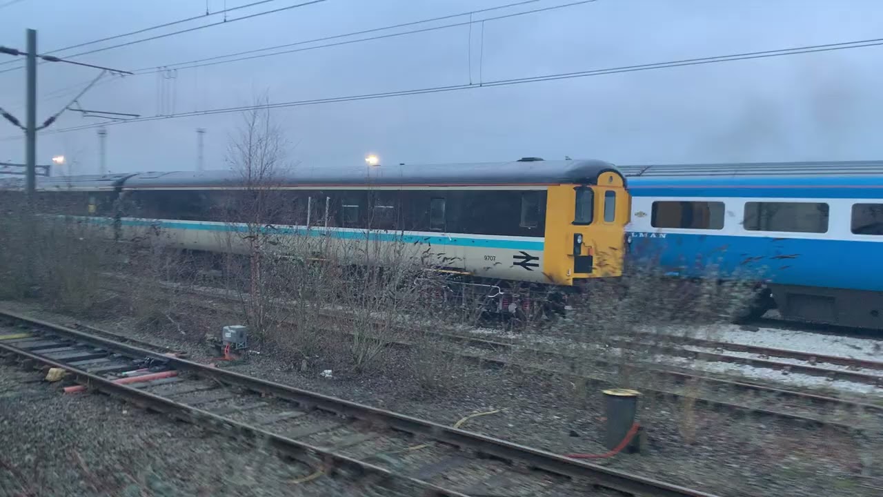Going pass lsl Crewe diesel depot with some ac electric