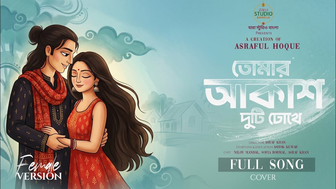 Ogo Tomar Akash Duti Chokhe - Lofi Mix | Emotional Bengali Retro | Tollywood Chillhop