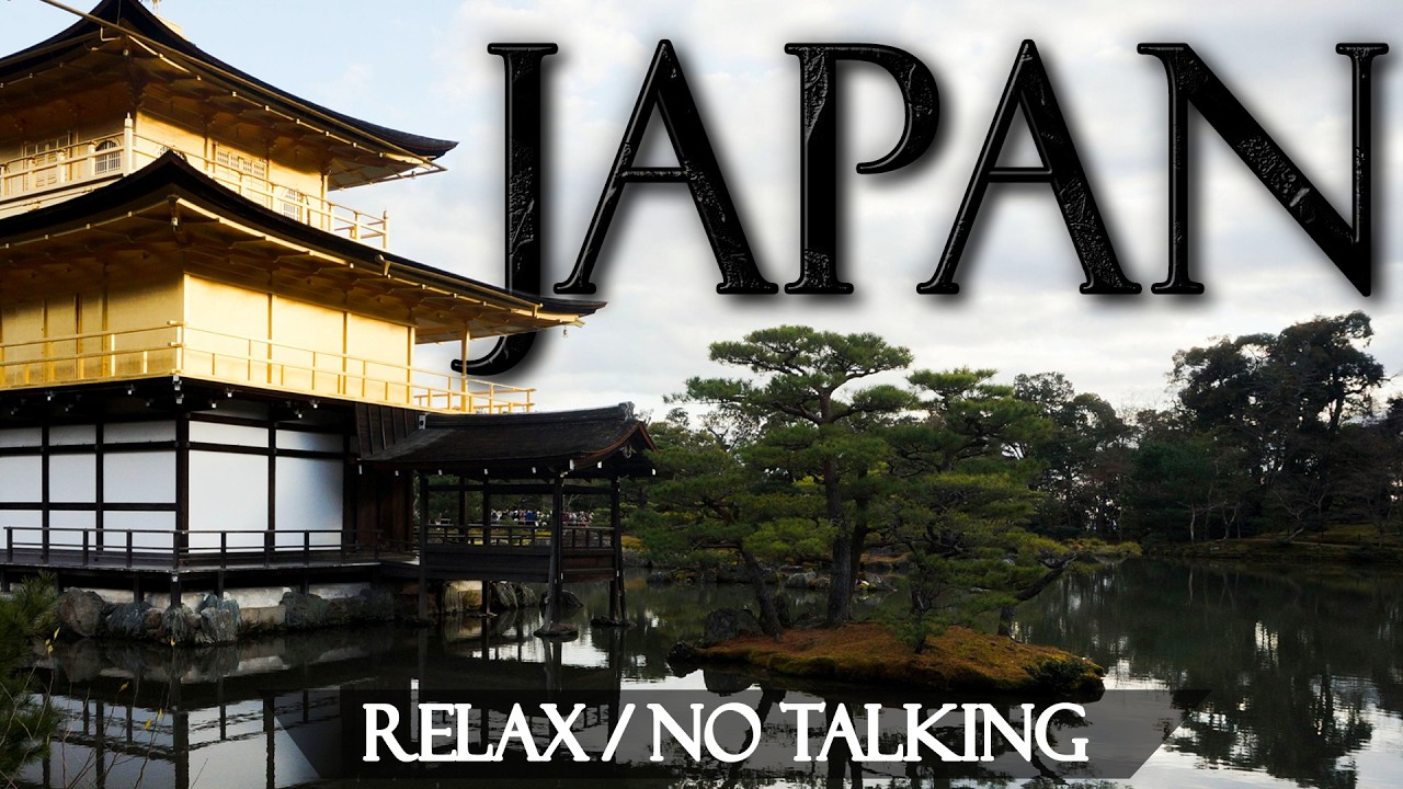 Japan 🇯🇵  Relaxing Music & Beautiful Scenery (No Talking, HD)