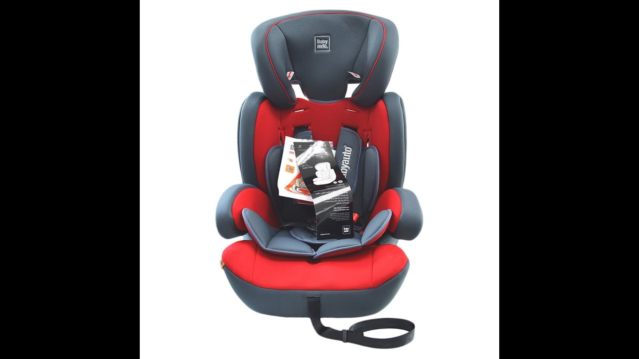 Babyauto Konar Red/Black 123 Installation