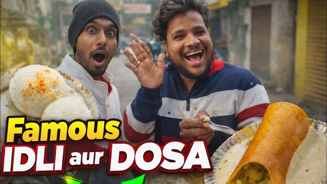 Zabardasth IDLI aur DOSA hai Yaha Par😍 || Syed Zeeshan || #vlog #dosa #idli 