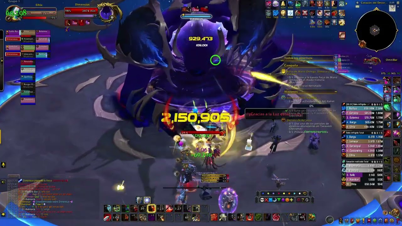 DIMENSIUS, EL DEVORATODO (NORMAL XD) FORJA DE MAN&Aacute; OMEGA TWW - WARR FURY
