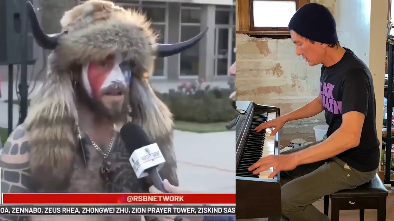 QANON SHAMAN SONG - a Singing Meme, starring Jake Angeli at the Capitol Riot