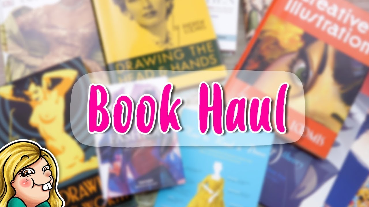 BOOK HAUL - Art Reference, Art Instruction, Comics, etc.
