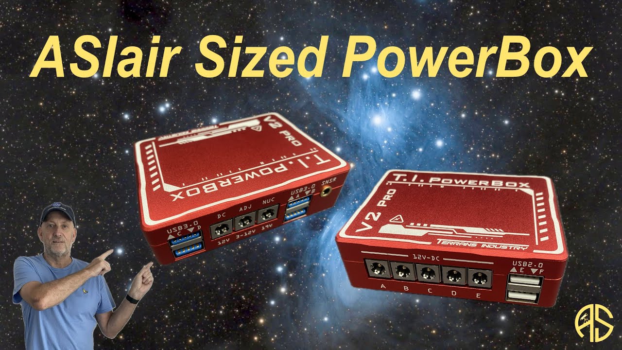 ASIair Sized PowerBox Pro V2 by Terrans industry, it’s tiny