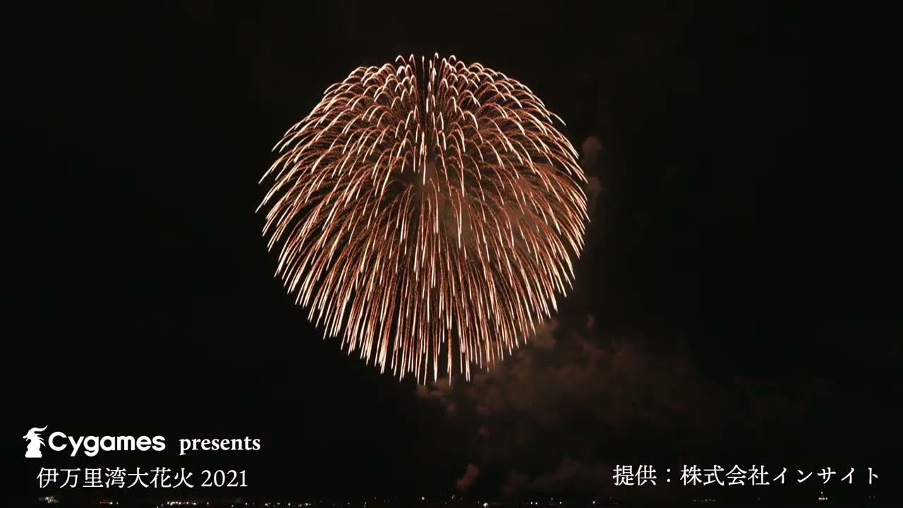 伊万里湾大花火2021（2021年11月13日）
