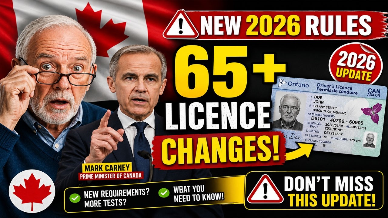 🚗 2026 Senior Driver Rules | New Licence Requirements | What Canadians 65+ Must Know