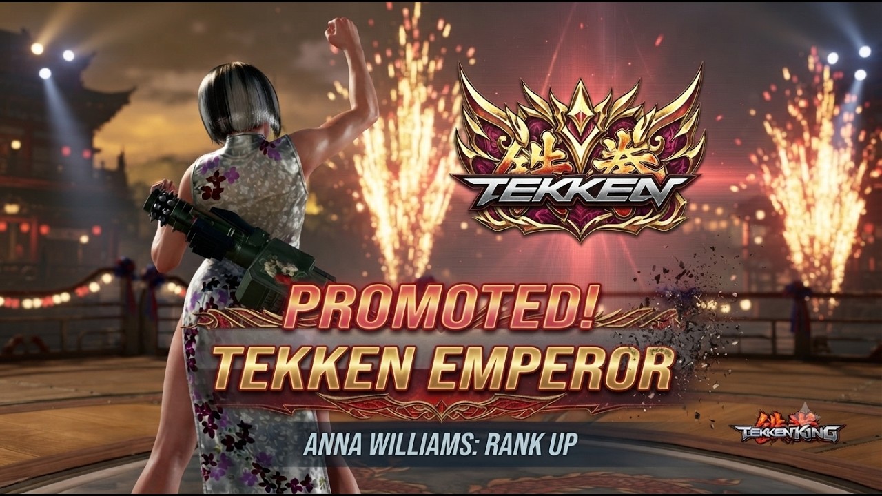 Лучшее повышение Анны Уильямс! (Tekken King ➡️ Emperor) | Tekken 8