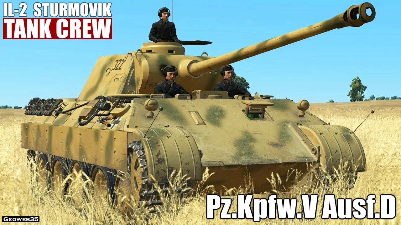 IL-2 Tank Crew Pz.Kpfw. V Panther Ausf. D Medium Tank