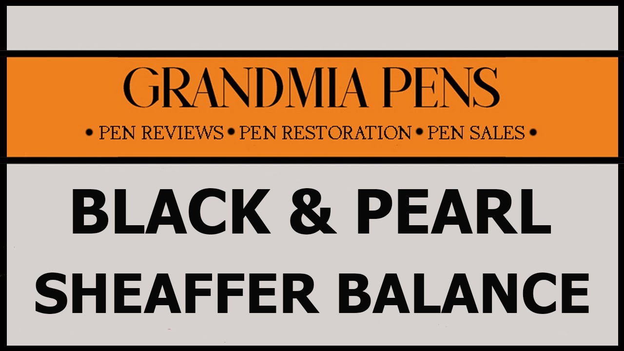 SHEAFFER OVERSIZE BALANCE FOUNTAIN PEN