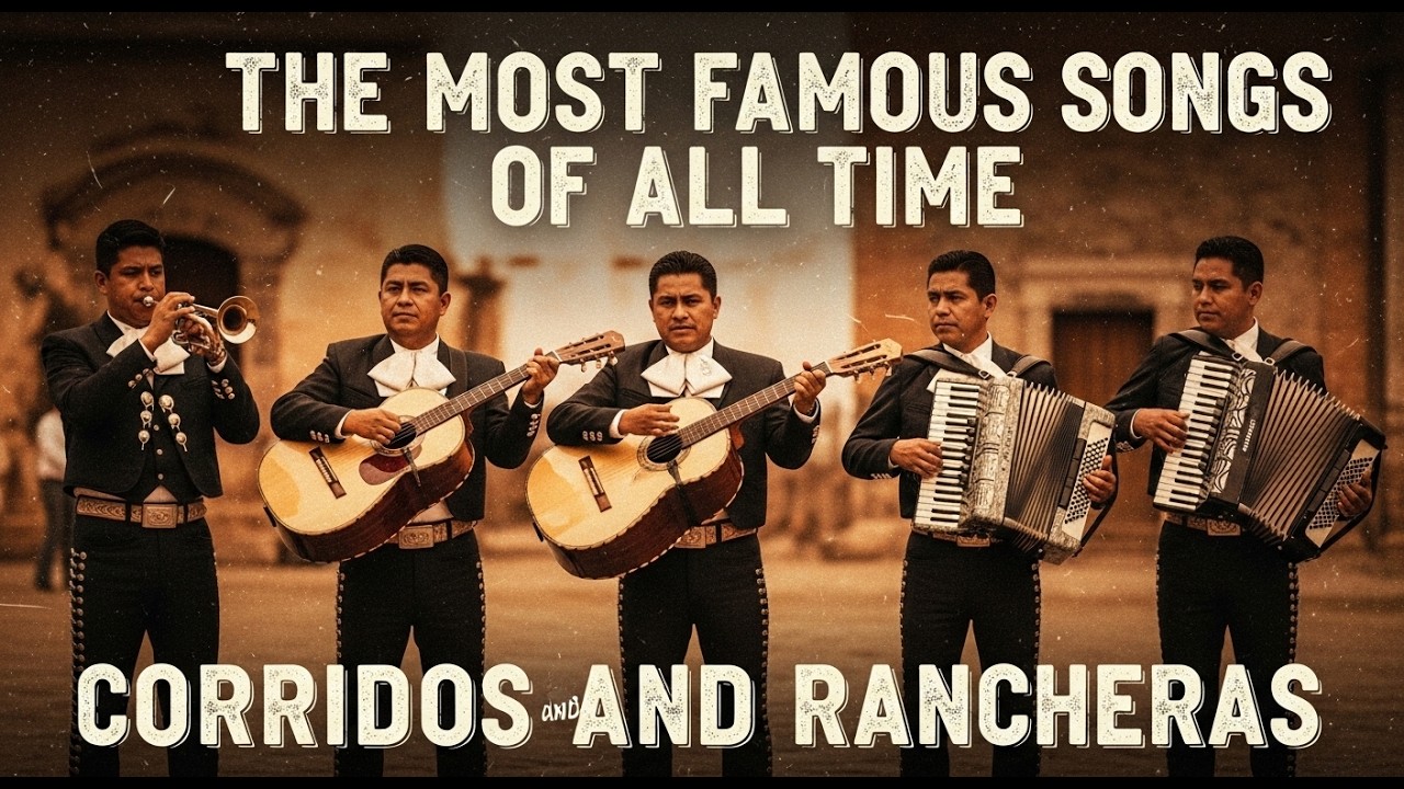 🤠 Las Canciones Más Famosas de Todos los Tiempos 🎶 Corridos y Rancheras