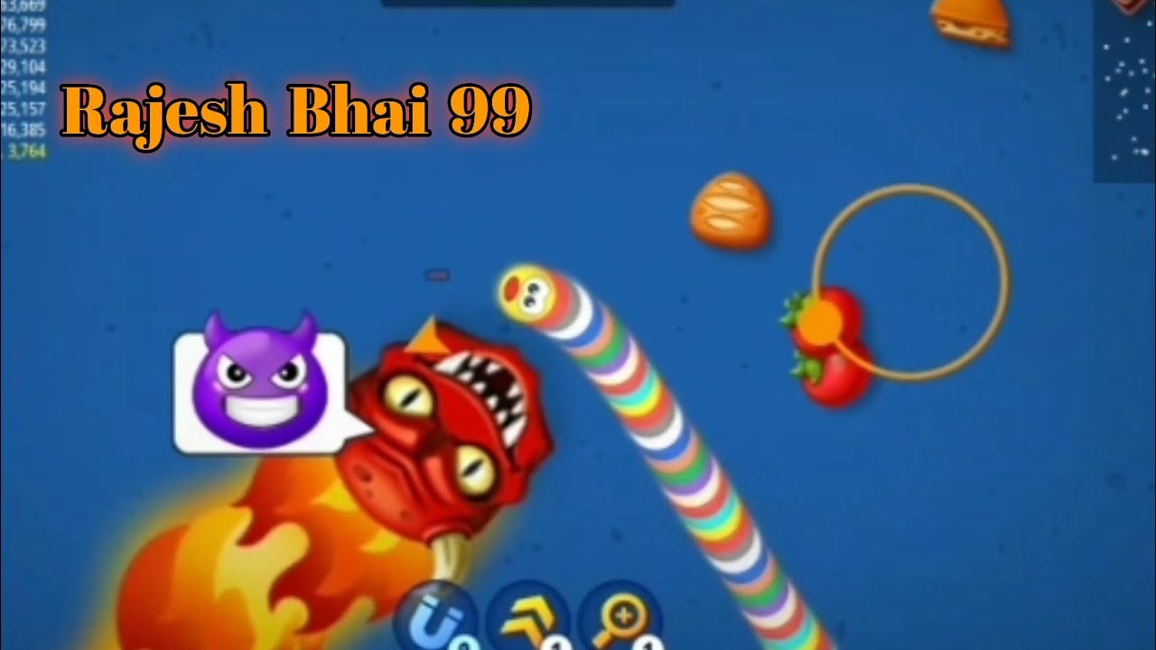 Wormszone.io | snake game videos | Gaming videos | live game videos | Rajesh Bhai 99 | 😀 ep. 45
