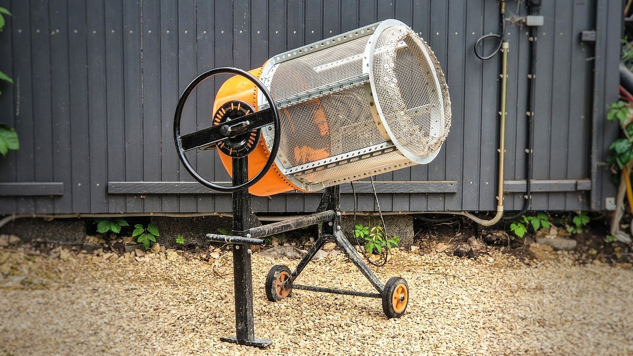 CONCRETE MIXER Upgrade &ndash; Rotary Sieve