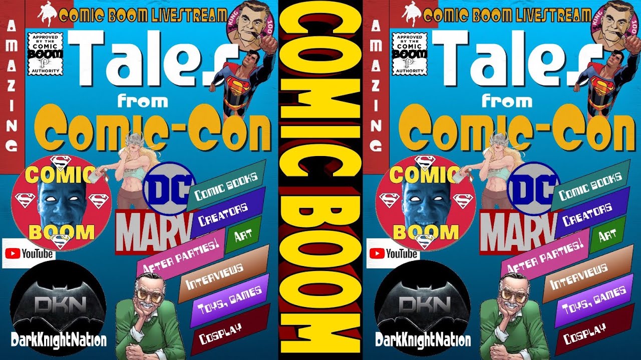 "Tales from the Comic-Con" with Comic Boom and DarkKnightNation!
