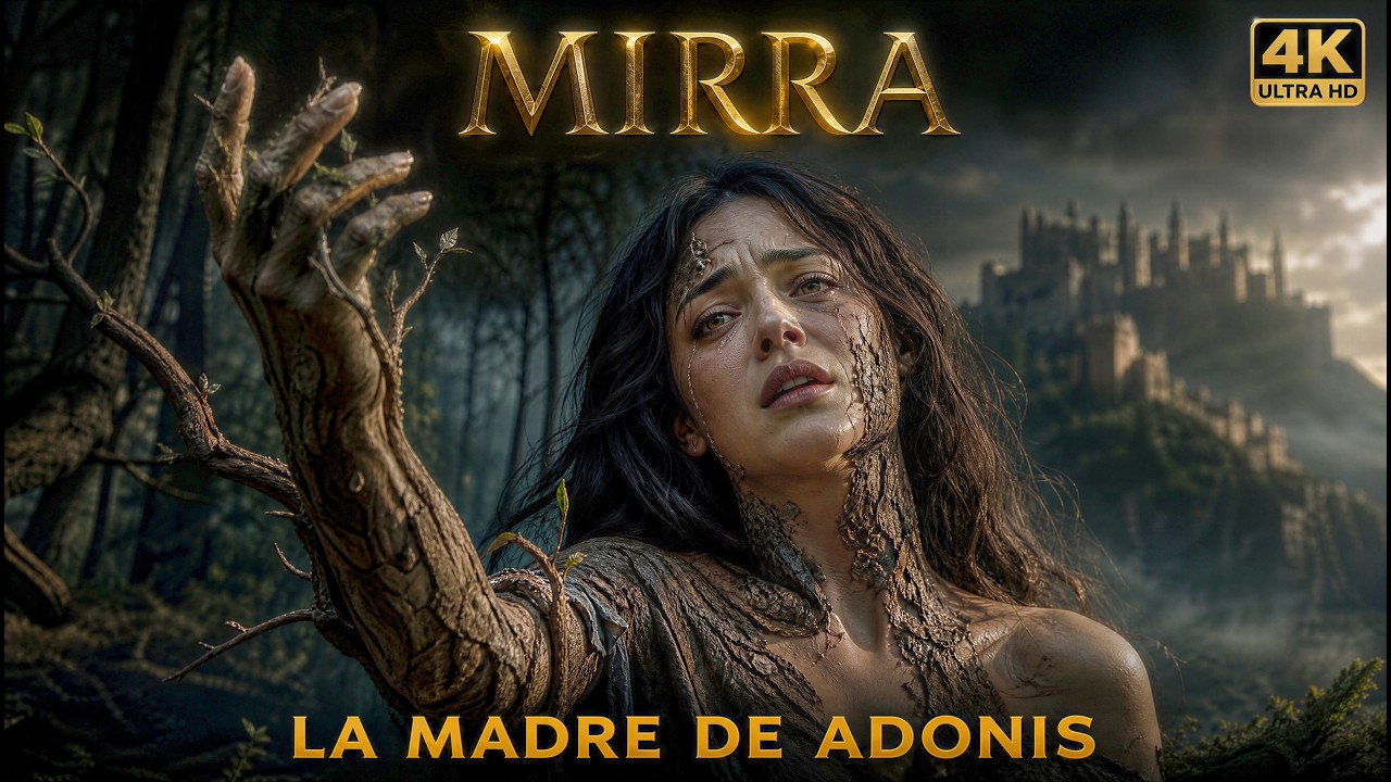 Mirra: Afrodita la Maldijo a Amar a Su Padre, Dio a Luz a Adonis Siendo Árbol | Mitología Griega