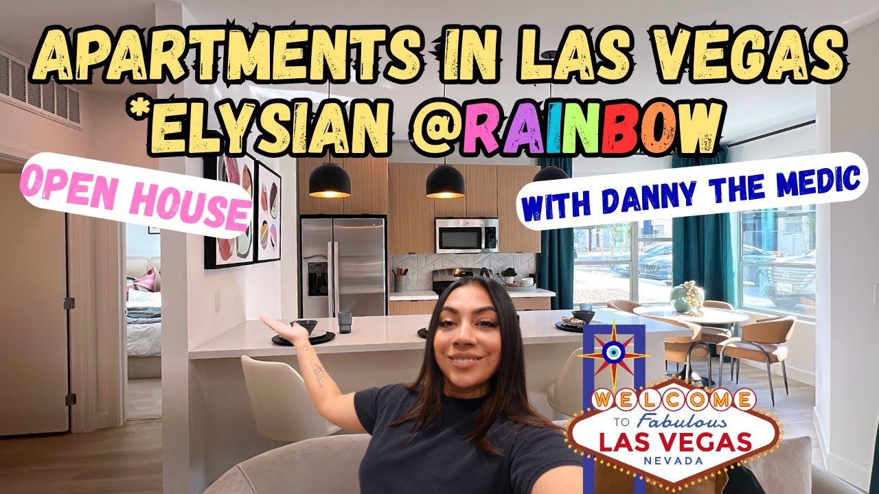 APARTMENTS in LAS VEGAS *ELYSIAN @ RAINBOW open house #fyp