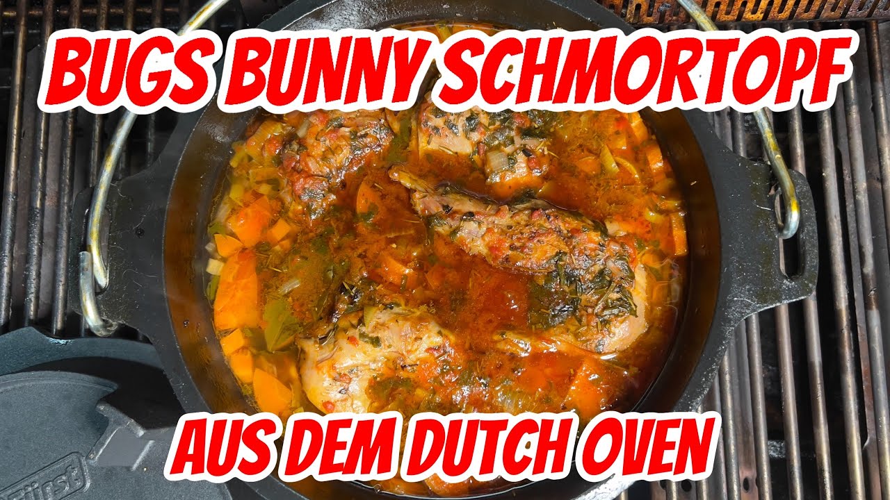 Geschmorte Kaninchenkeulen aus dem Dutch Oven | Grill & Chill / BBQ & Lifestyle