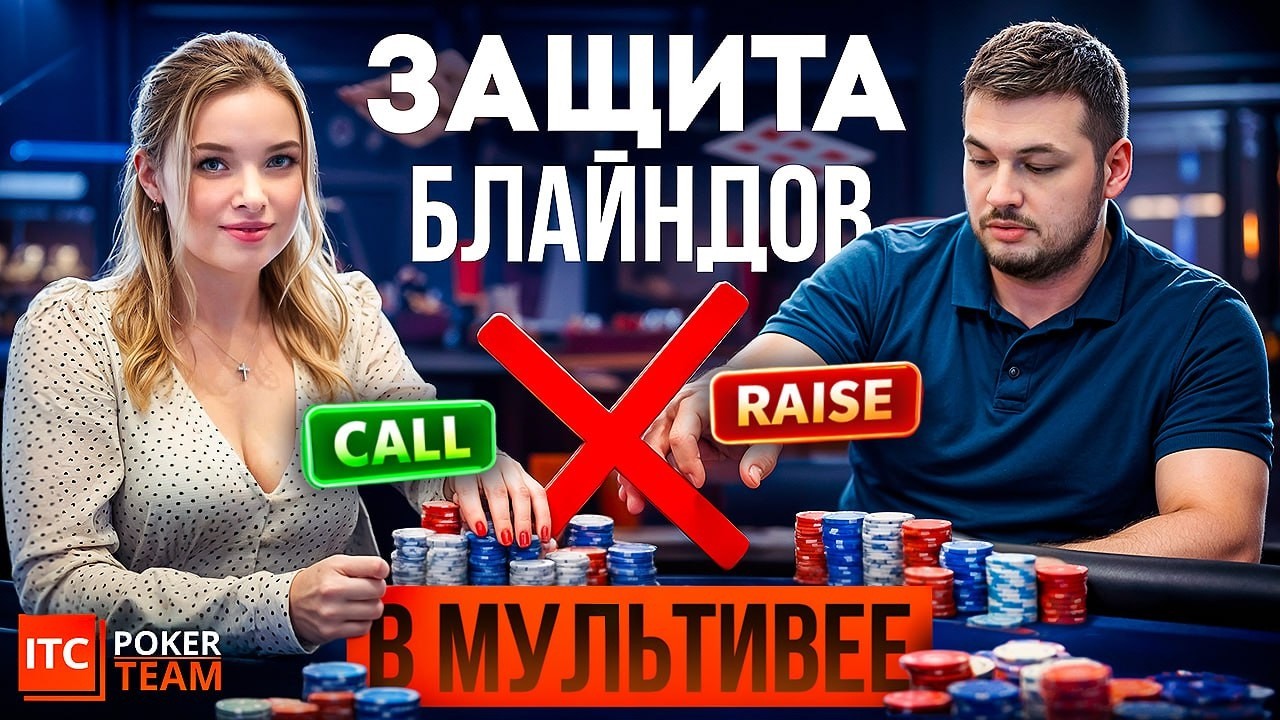 Защита блайндов в мультивей-поте ⚔️ | Теория и разбор раздач 🎓 Toshapiter, Kartinka