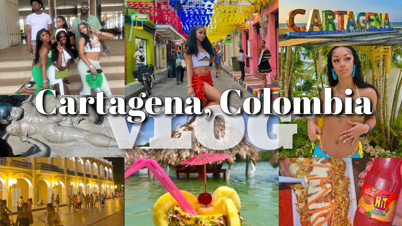 CARTAGENA TRAVEL VLOG 🇨🇴| LITT 23rd Bday Trip |Cholon Island, Getsemani, Mud Volcano