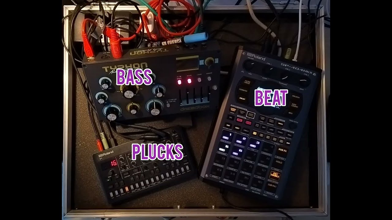 playing with pattern lenght #synth #s1 #typhon #sp404mk2 #electronicmusic 