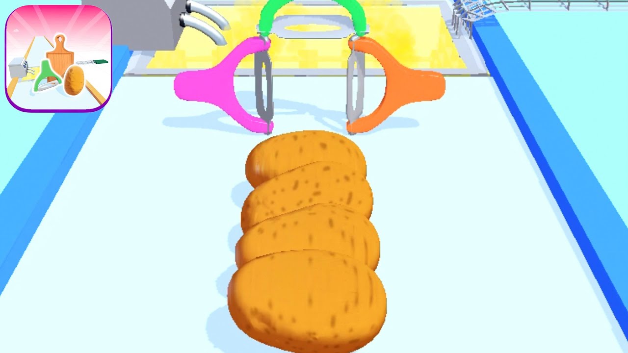 POTATO RUSH game HIGH SCORE 3D 💜🌈👩🏻‍🦰 Gameplay All Levels Walkthrough iOS Android New Game Funny 3D