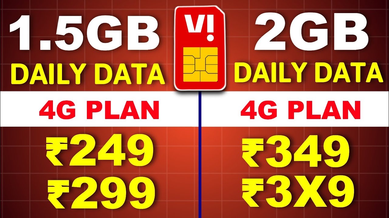 Vi Recharge Plan 1.5GB or 2GB Daily Data Plan Vi Sabse Sasta Plan Vi Unlimited Plan Offer 2025