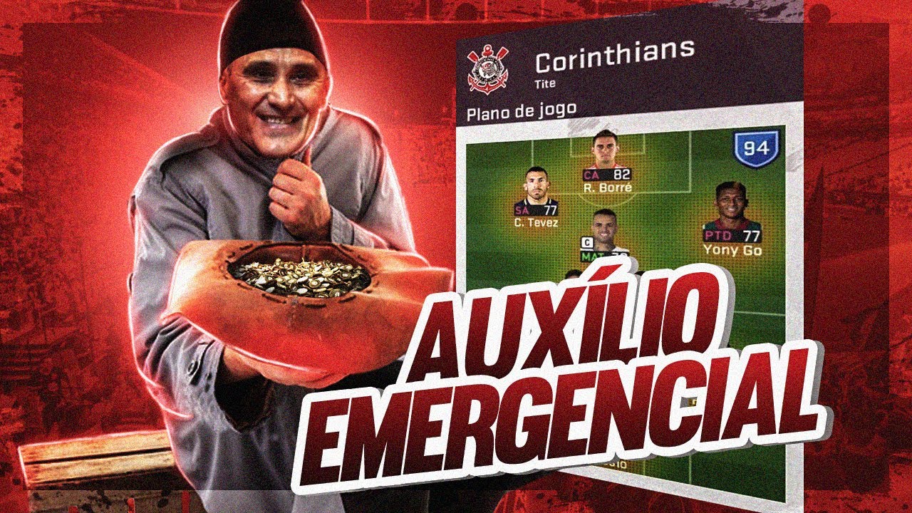 RECONSTRUINDO o CORINTHIANS com AUXILIO EMERGENCIAL! PES 2020