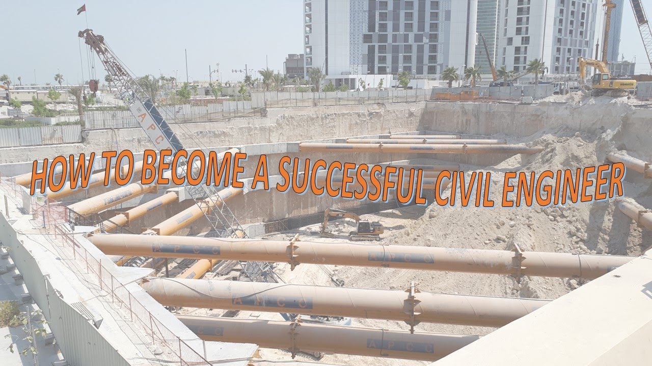 How to be a successful civil engineer (mixed Arabic-English)- Dr. Ahmed Mufty