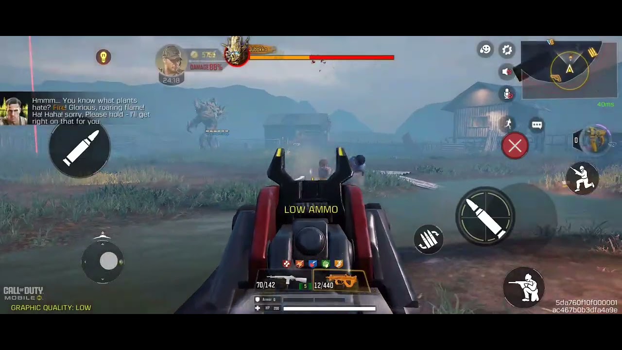 monster tree gets obliterated by a dmr in full auto