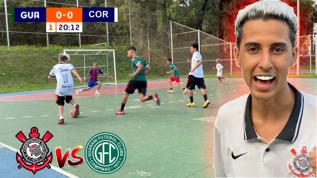 CORINTHIANS x GUARANI CAMPEONATO PAULISTA JOGO 5 x 5 MUITO LEGAL ‹ Rikinho ›