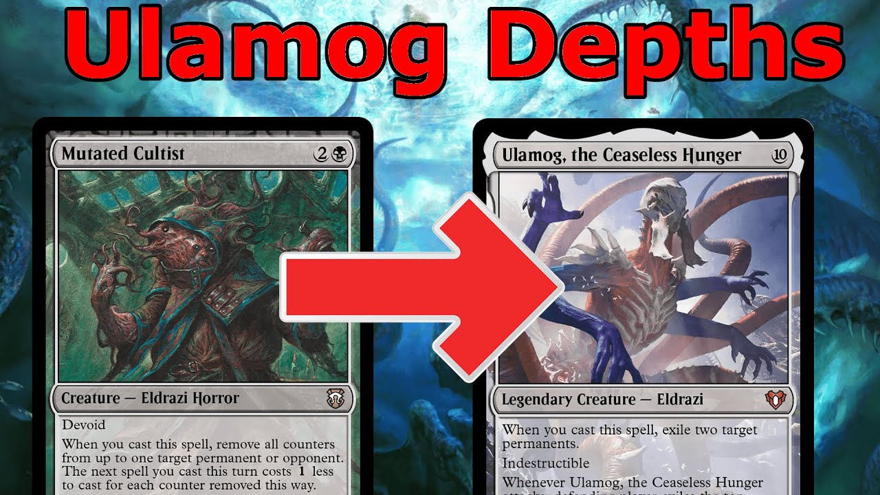 CASTING 10 DROPS FOR FREE!  Golgari Ulamog Depths (Legacy MTG)