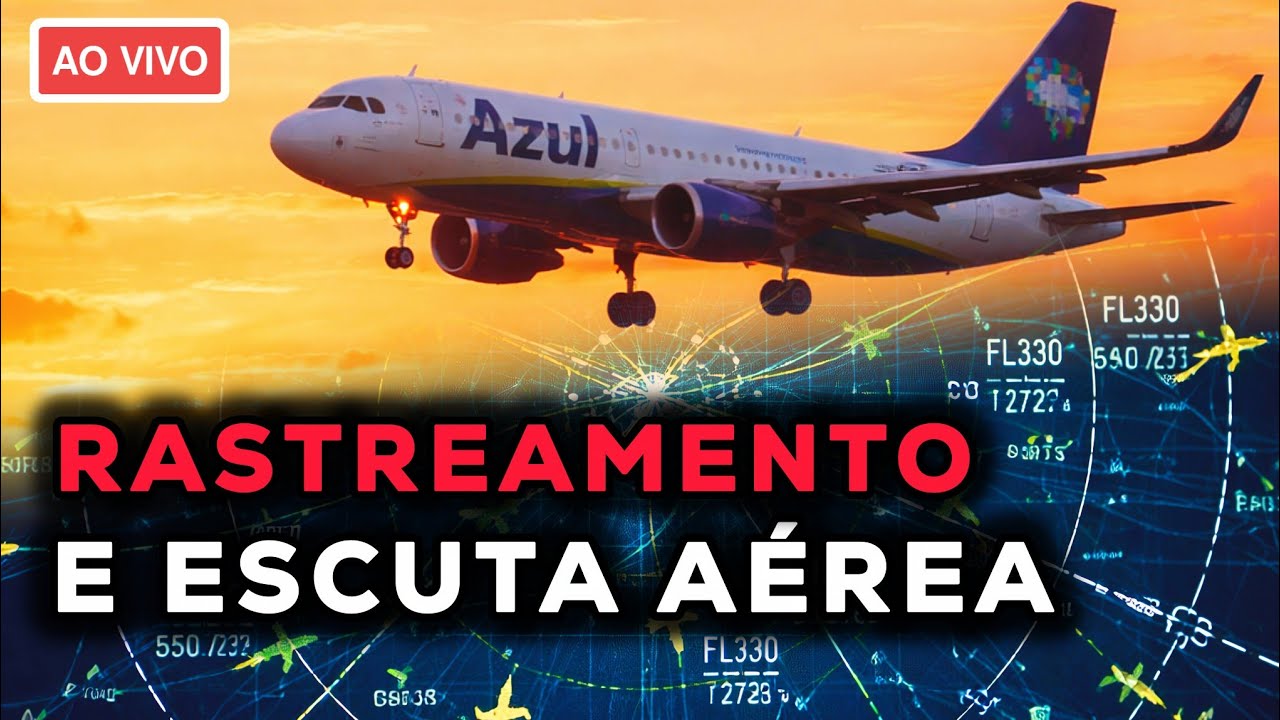 Tráfego Aéreo ao Vivo: Rastreamento e Escuta nos Principais Aeroportos do Brasil