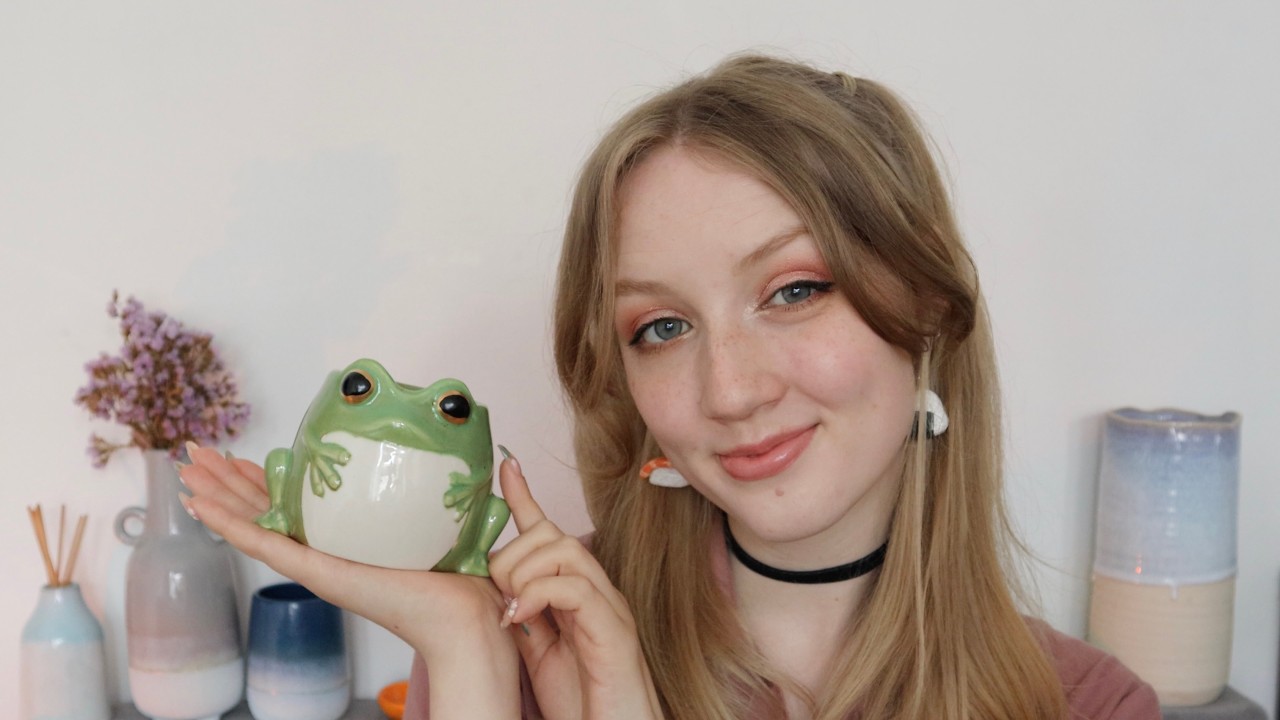 [ASMR] Relaxing ceramic shop visit 🍄 &sim; rambling, tapping