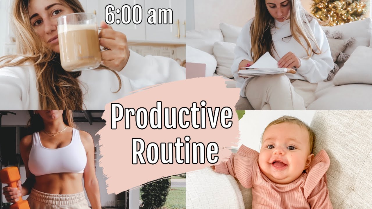 6:00 am PRODUCTIVE MORNING ROUTINE with a baby! Beef Stew Recipe