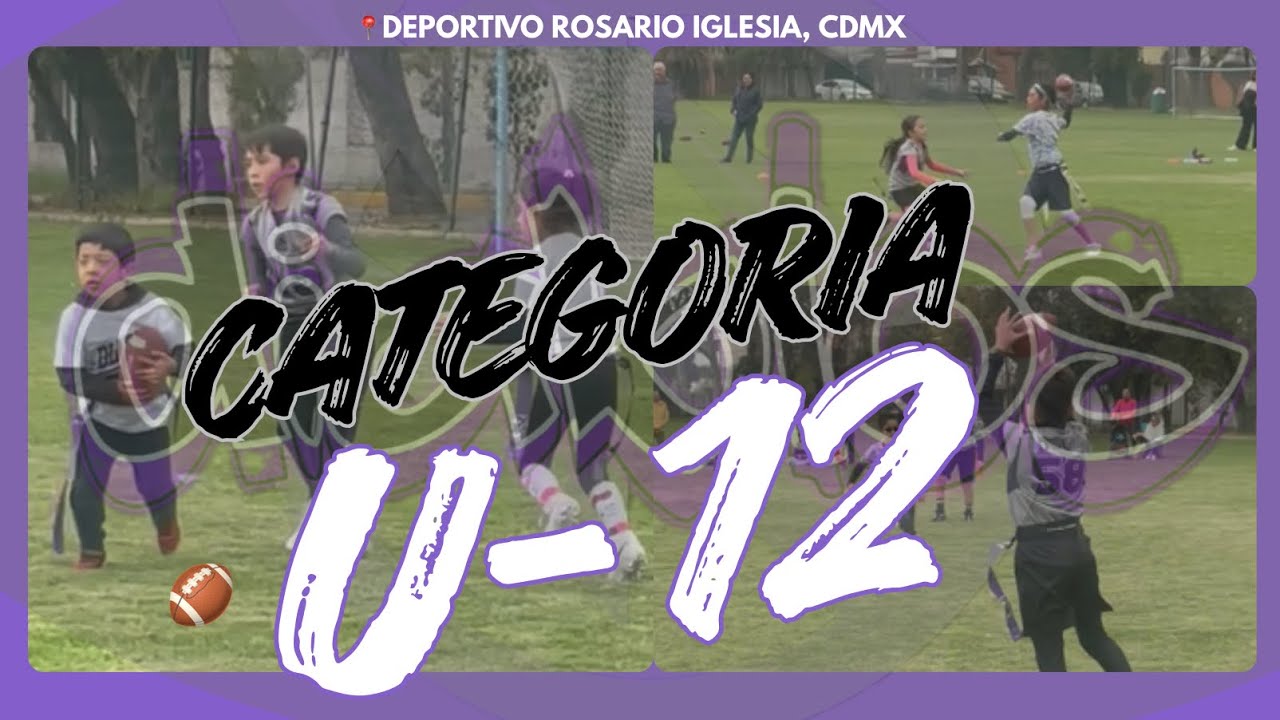 U-12 Diablos Flag 😈🏈 | 31 Enero 2026, Deportivo Rosario Iglesias CDMX | #deporte #tochobandera
