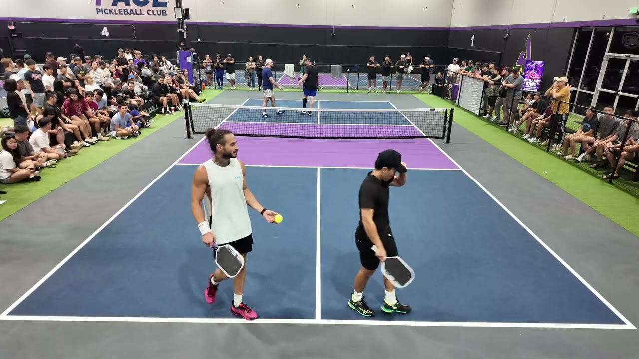 Pace Pickleball 5.0+ Open Men’s Double Matty Dinks/Etienne Blaszkewycz vs Chris Jammal/Mark Growcott