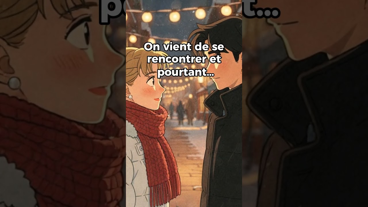 Learn French Through a Romantic Christmas Dialogue 🎄✨ | A1–A2 Listening Practice  