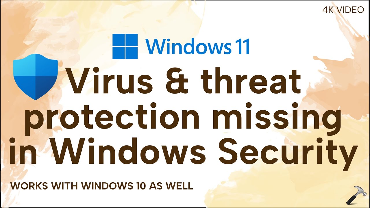 Решено: в системе безопасности Windows отсутствует защита от вирусов и угроз