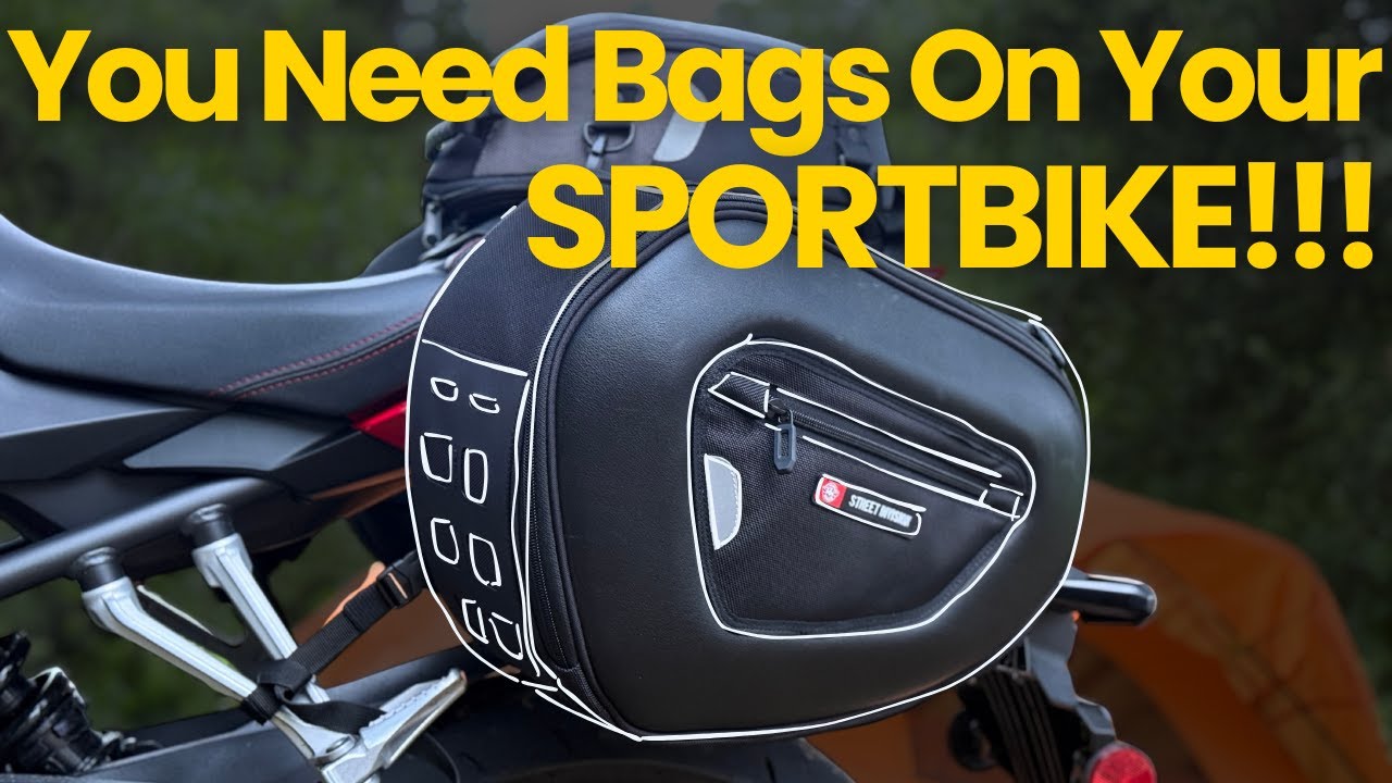 Saddlebags That Turn Your Sport Bike Into a Touring Bike