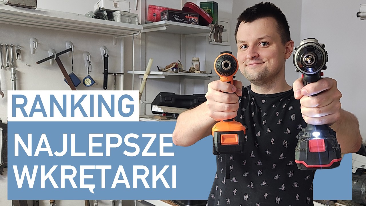 Najlepsza wkrętarka 2024. Jaką wiertarko wkrętarkę kupić? - RANKING