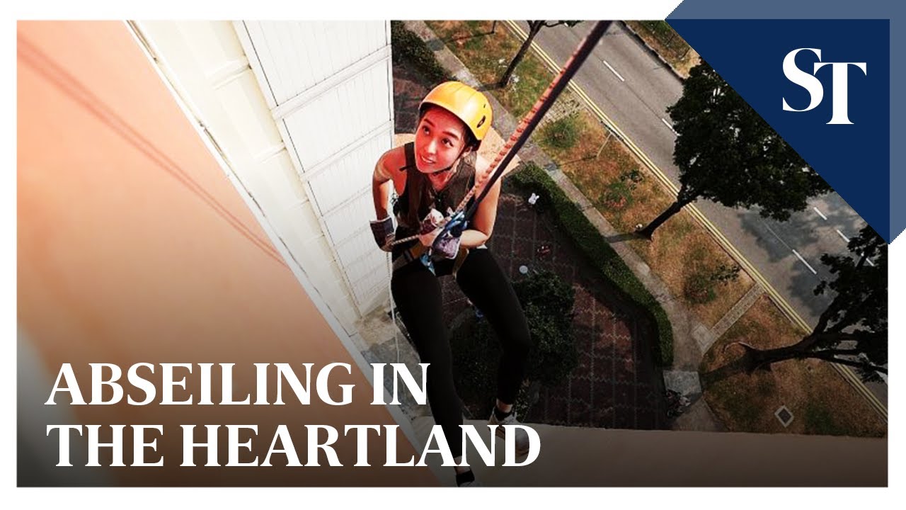 Abseiling in the heartland | The Straits Times