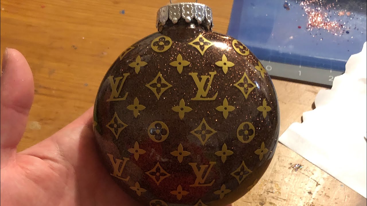 Louis Vuitton Christmas DIY Ornaments