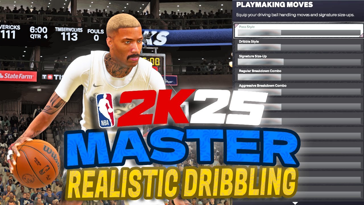 Master REALISTIC Dribbling in NBA2K25