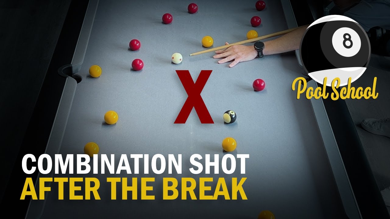 Combination Shot After The Break | Pool School