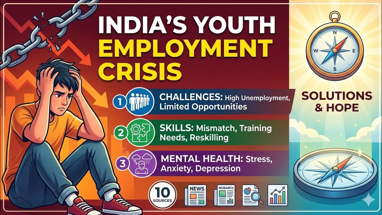 India's Youth Employment Crisis: Challenges, Skills, and Mental Health